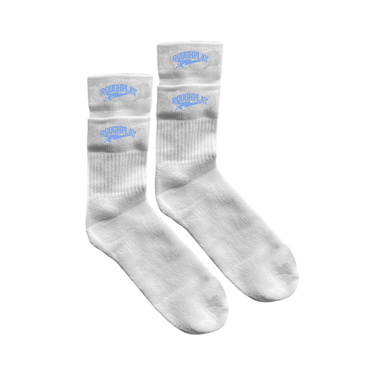 RoughPlay WHITE/BLUE SOCKS