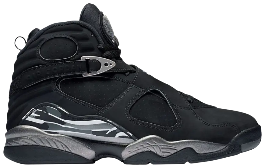 Air Jordan 8 "Chrome" (Black/Chrome)