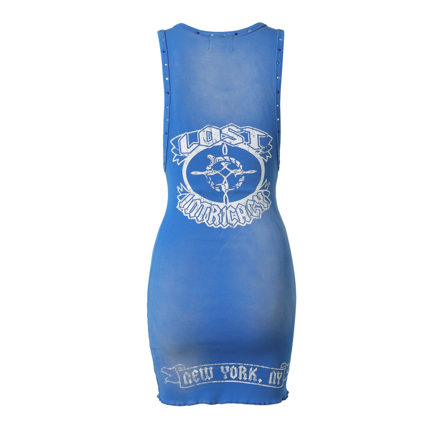 Lost Intricacy Blue Thunderbolt Dress
