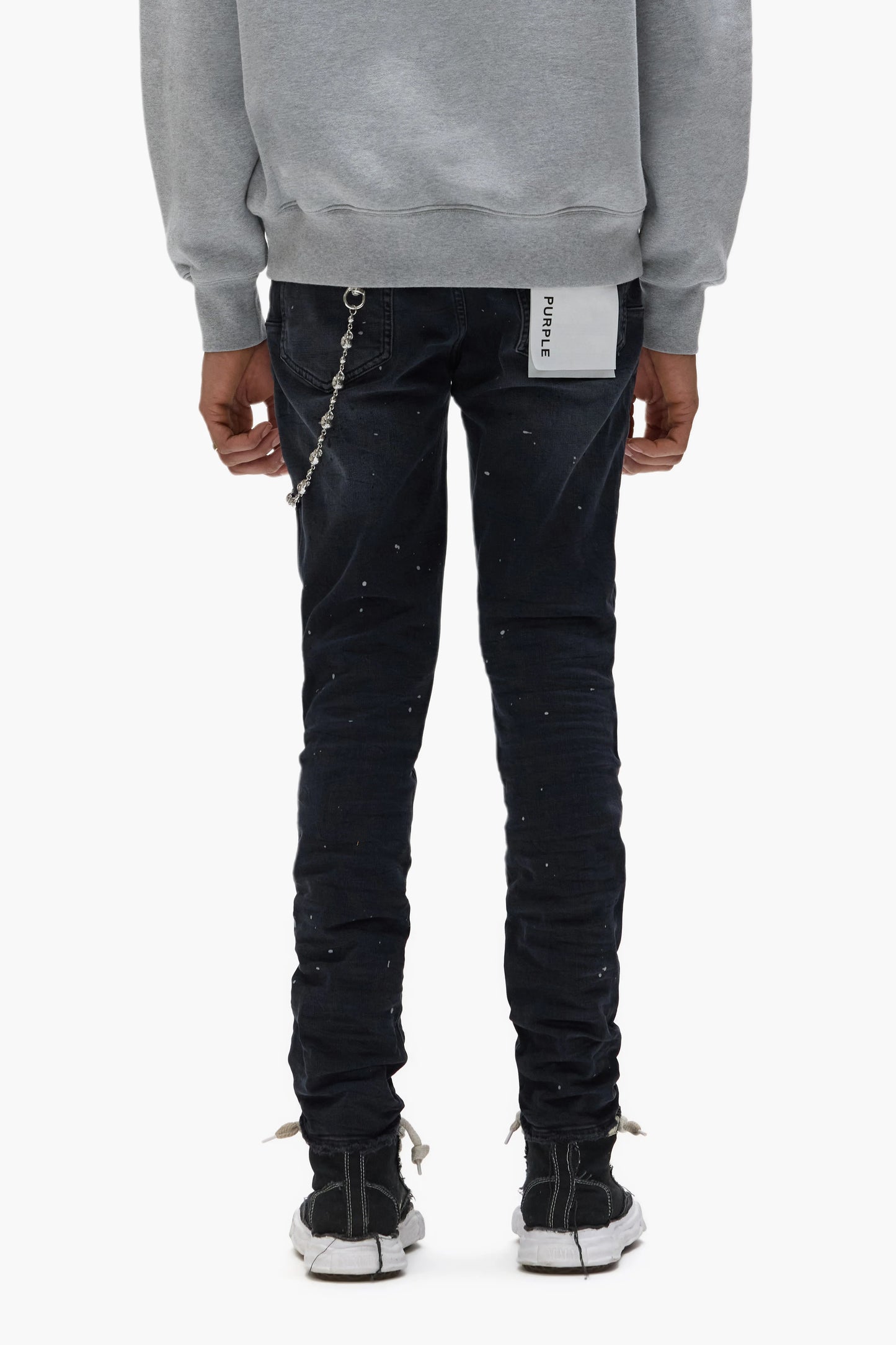 PURPLE BRAND JEANS P001 Reflective Paint Repair