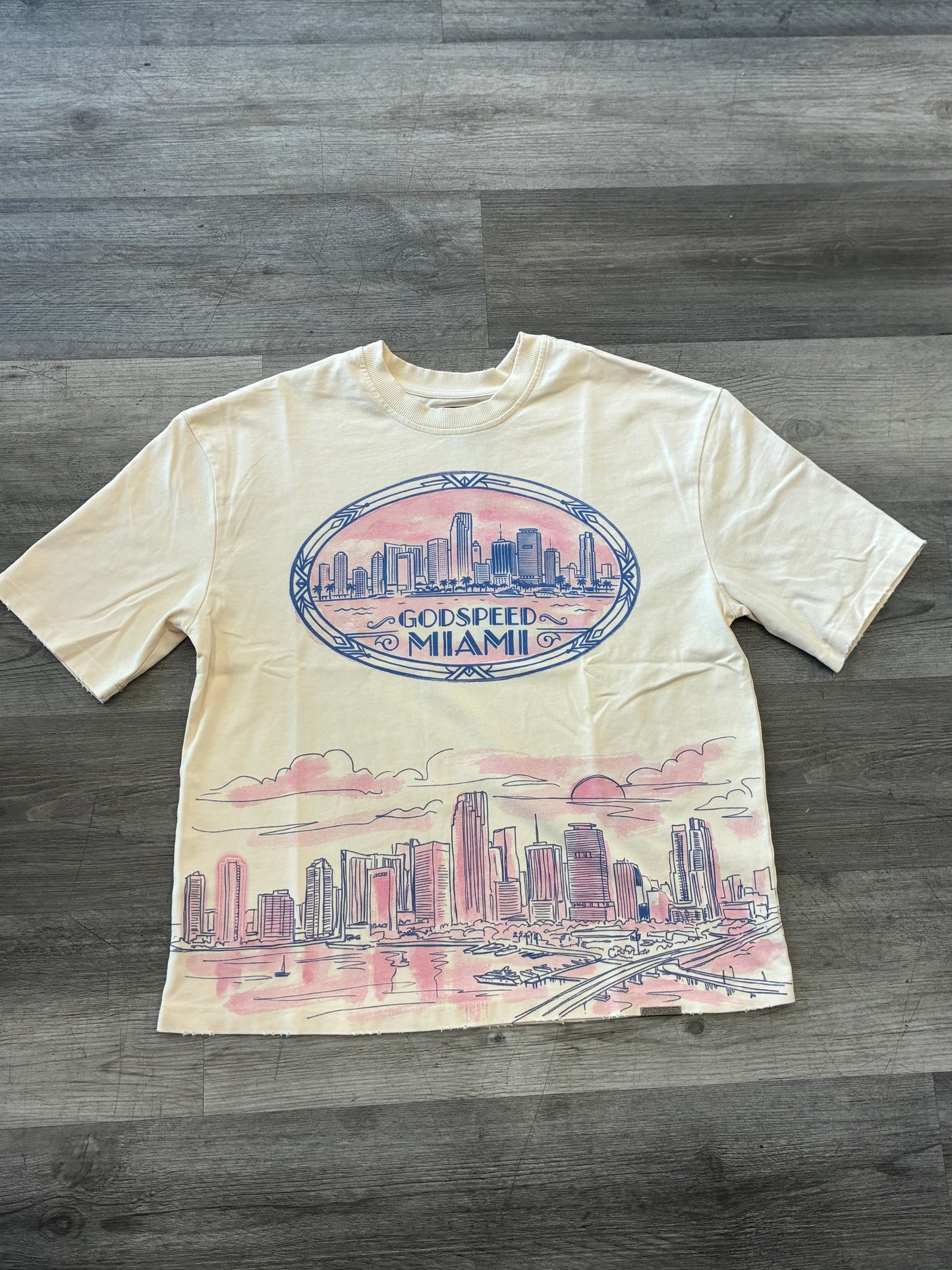 Godspeed-Miami Skyline T-Shirt