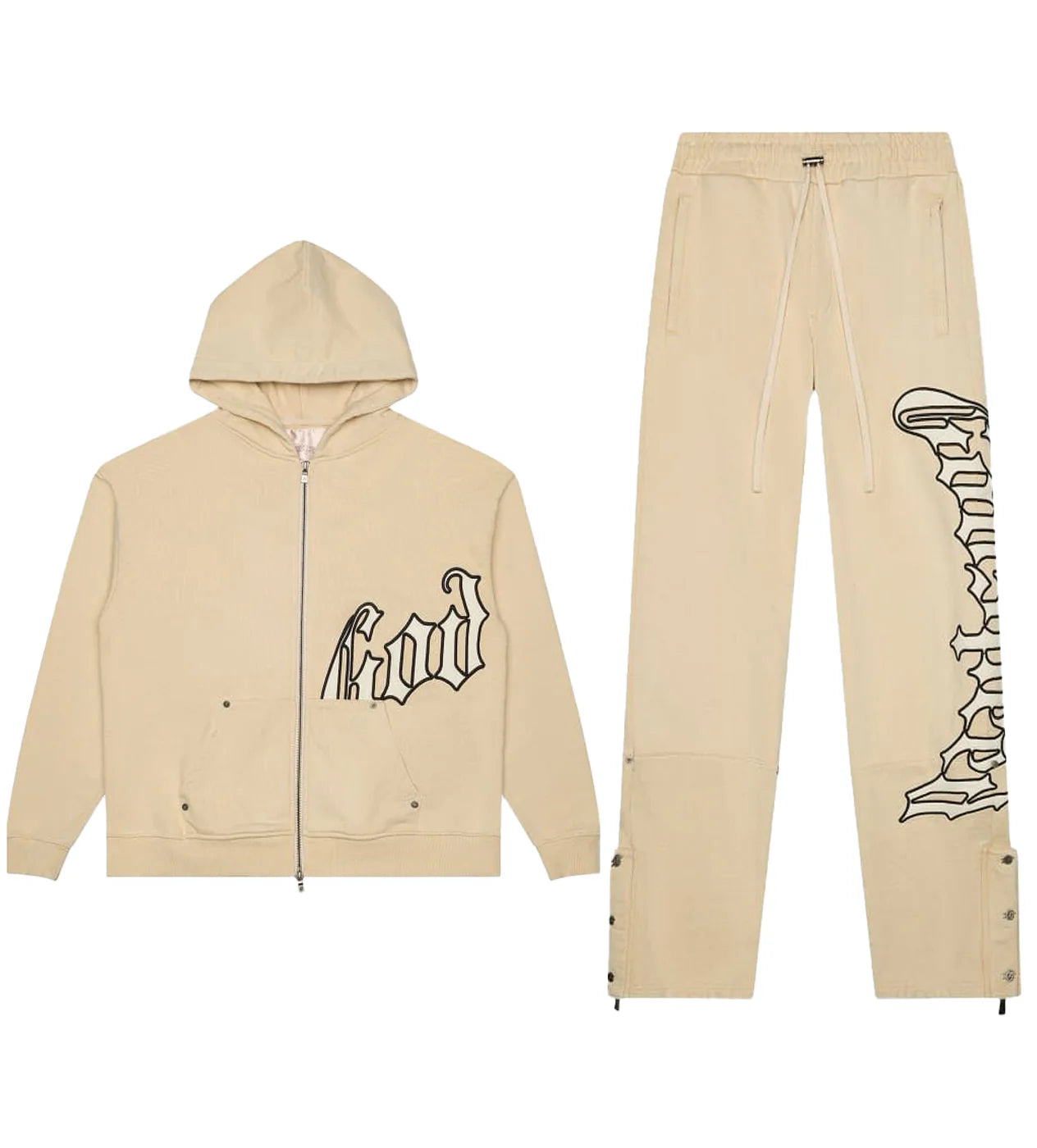GODSPEED OG LOGO SWEATSUIT V2 CREME/BONE BOOM