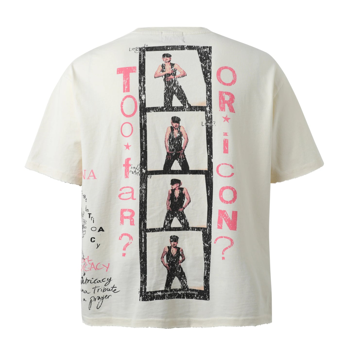 Lost Inracacy Cream Queen of Pop T-Shirt