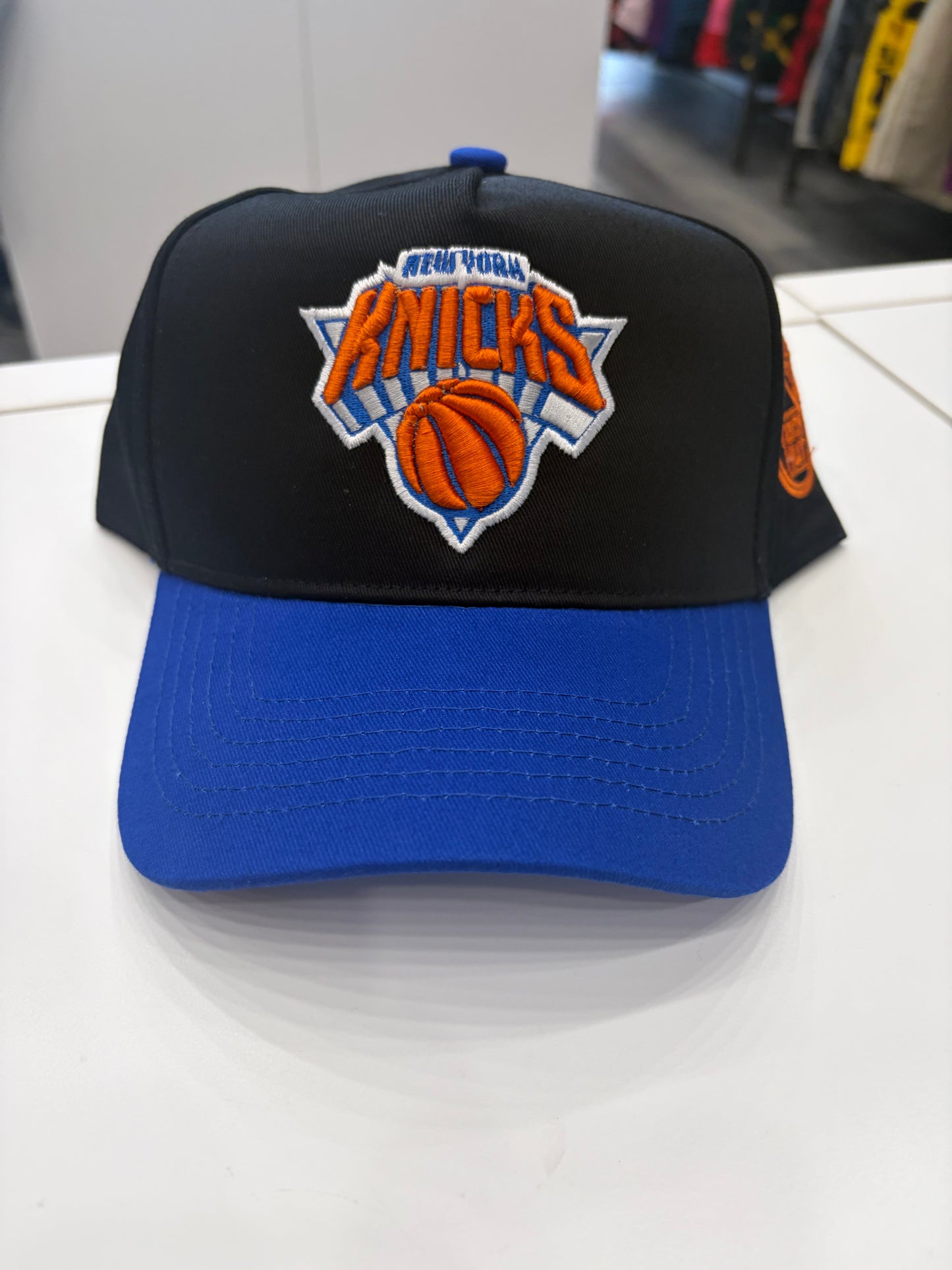 Knicks Black and Orange SnapBack