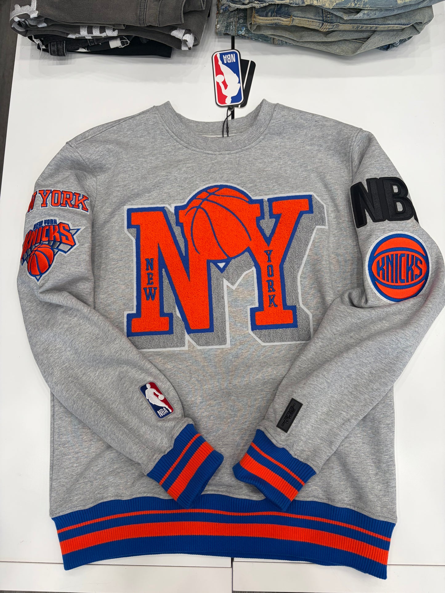 Knicks Gray Pro Standard Sweatshirt