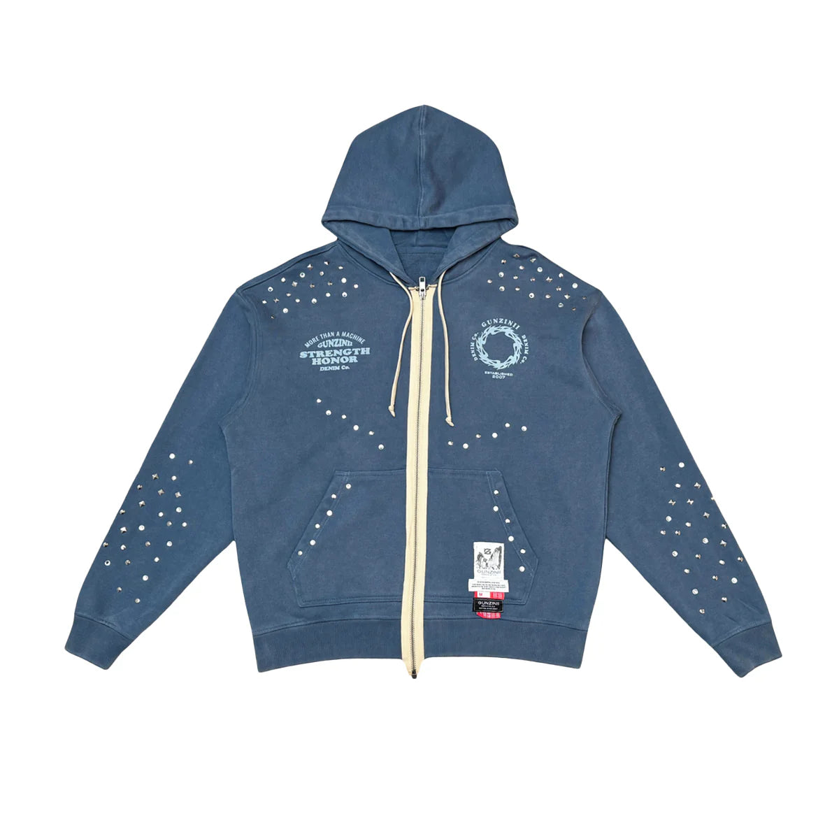 Gunzini Zip Hoodie 'Moon Light'