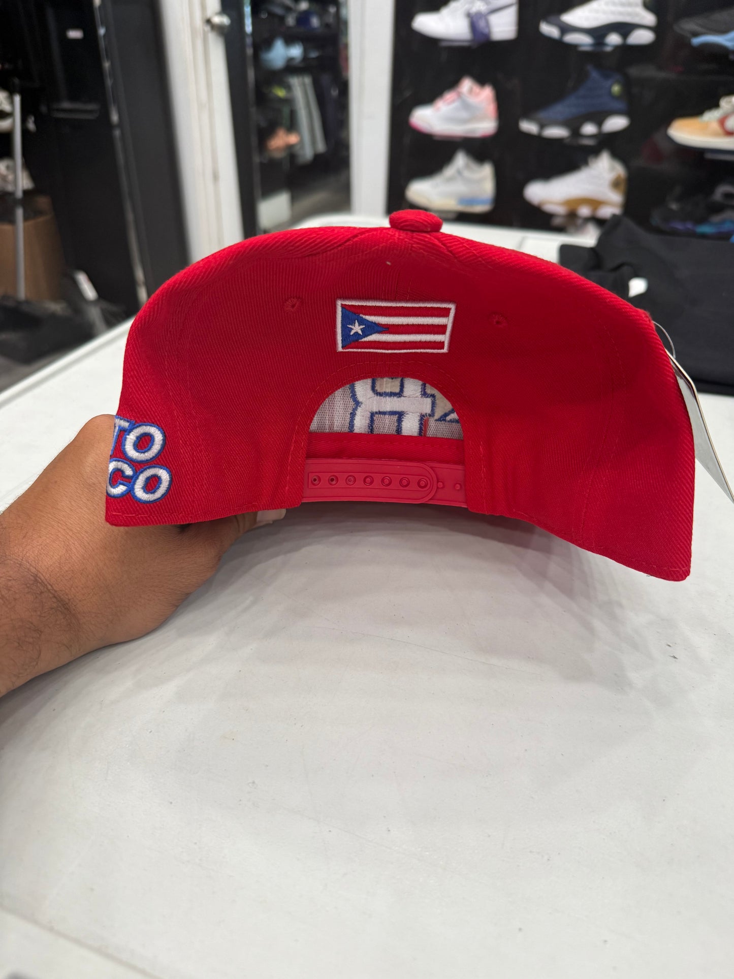 PR RED SNAPBACK