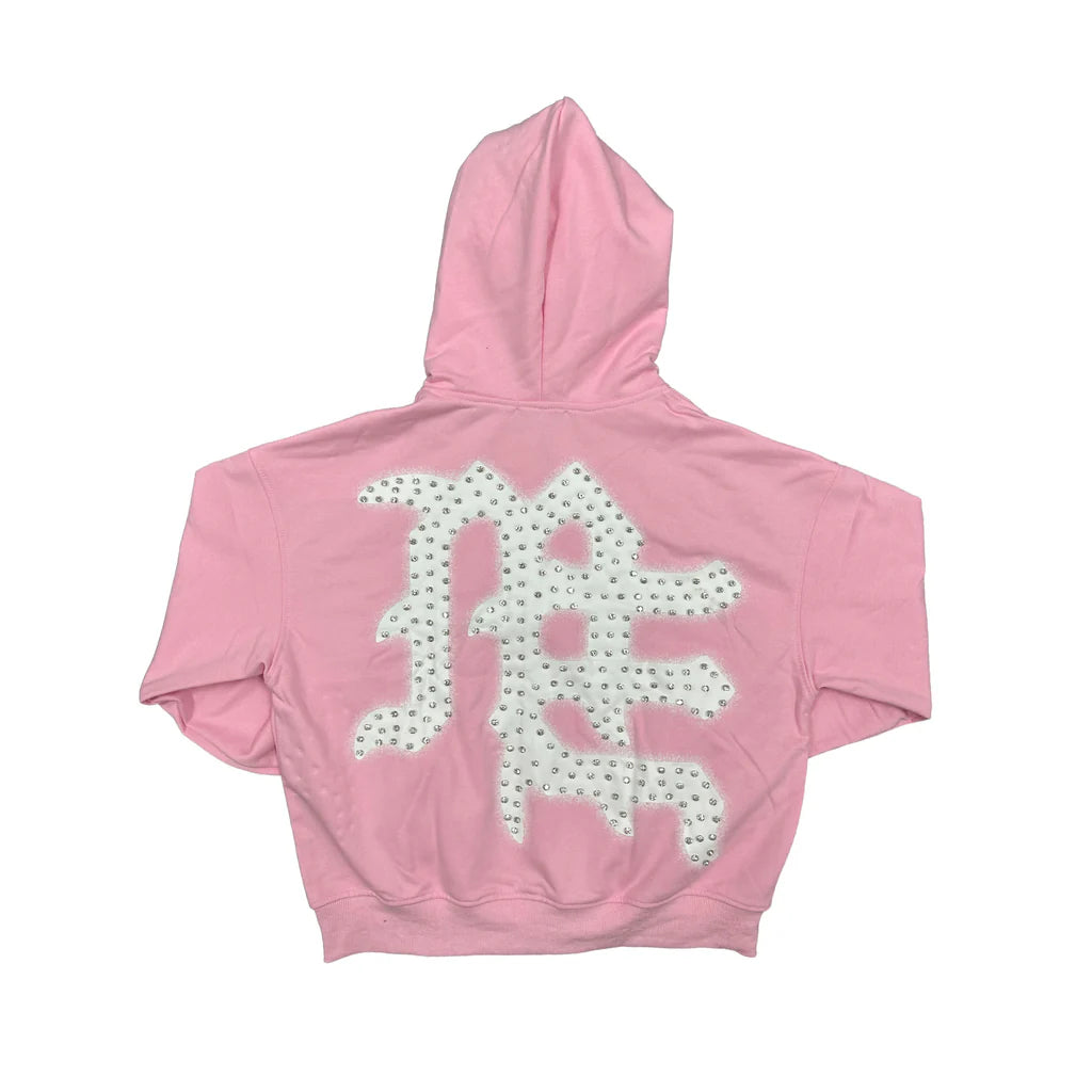 Mixed Emotion Pink "END" Hoodie