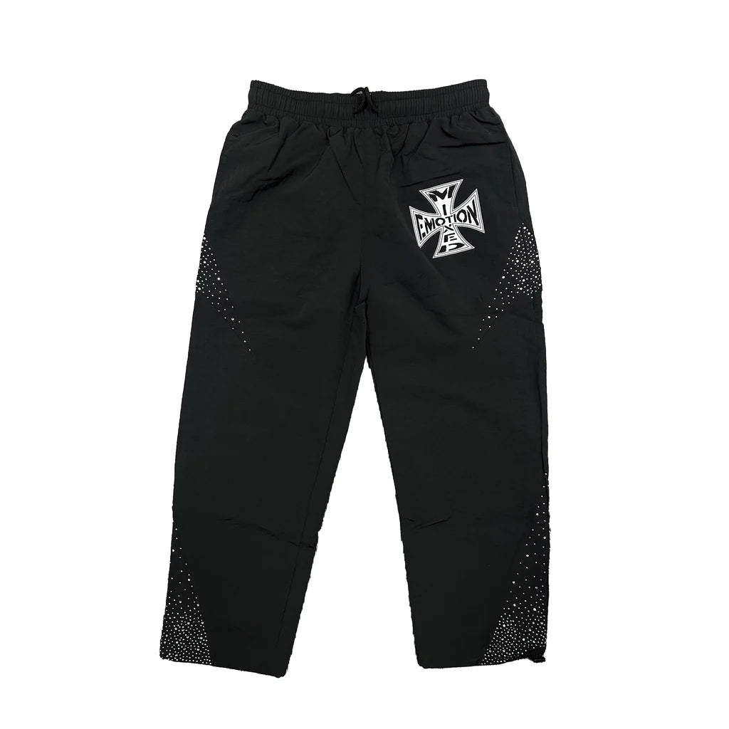 Mixed Emotion Black 'Classic' Nylon Pant