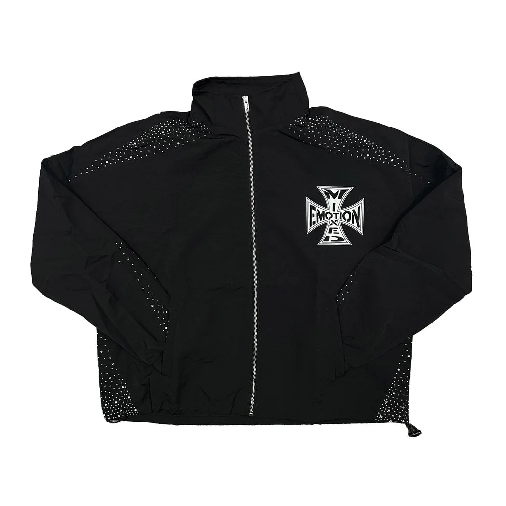 Mixed Emotions Black 'Classic' Nylon Jacket
