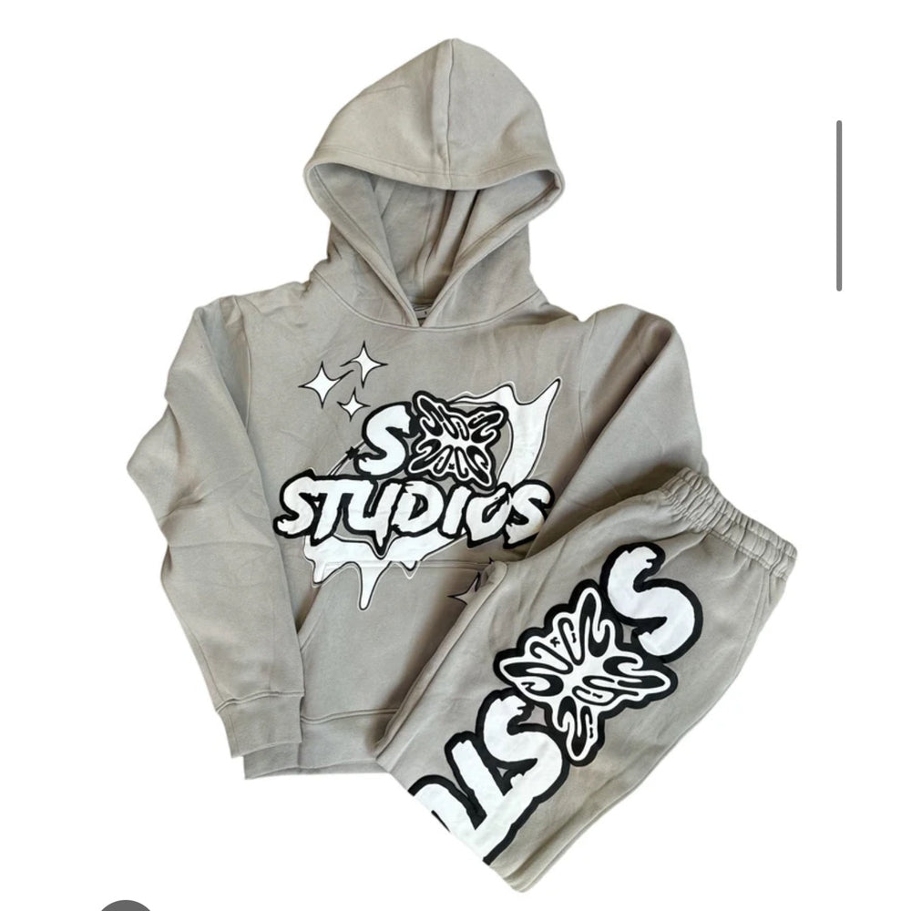 SB STUDIOS GREY Sweat Suit