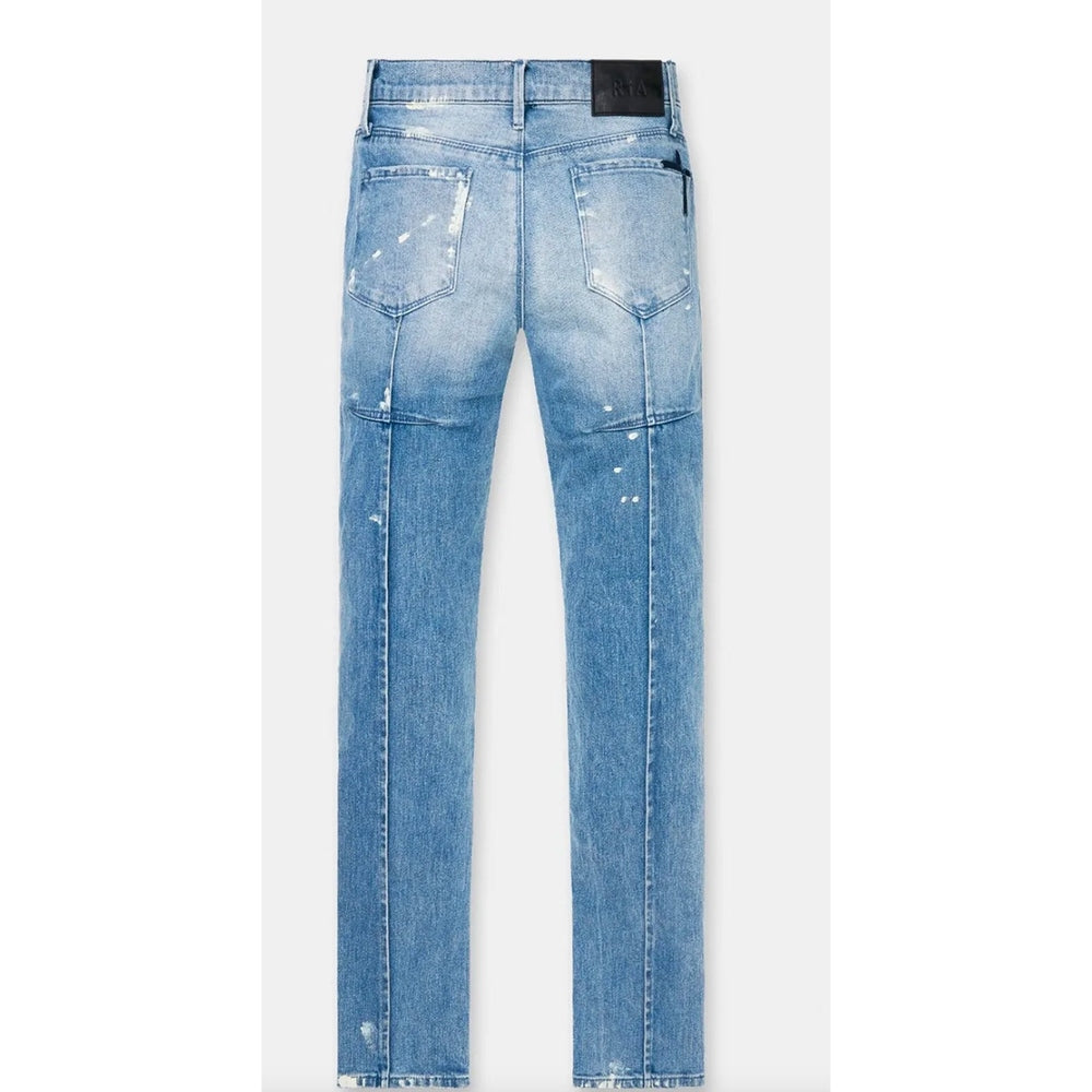 RTA Clayton Skinny Jean / Distressed White Paint