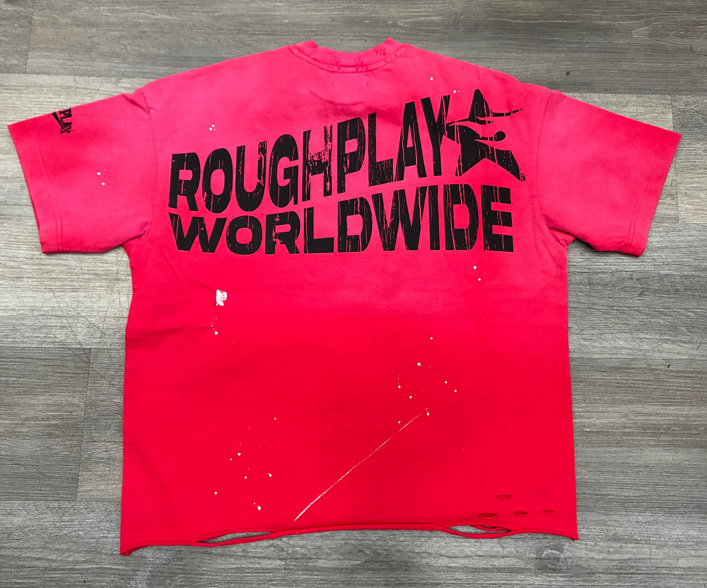 Rough Play Small Logo Vintage Red/Black