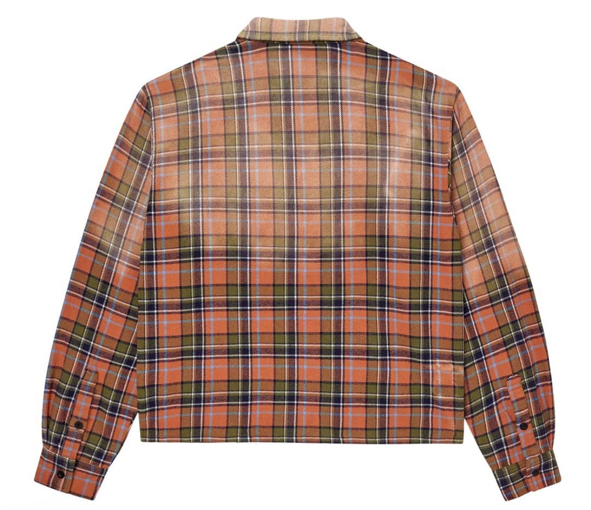 Valley Forever Pumpkin Patch Flannel (Orange/Green)