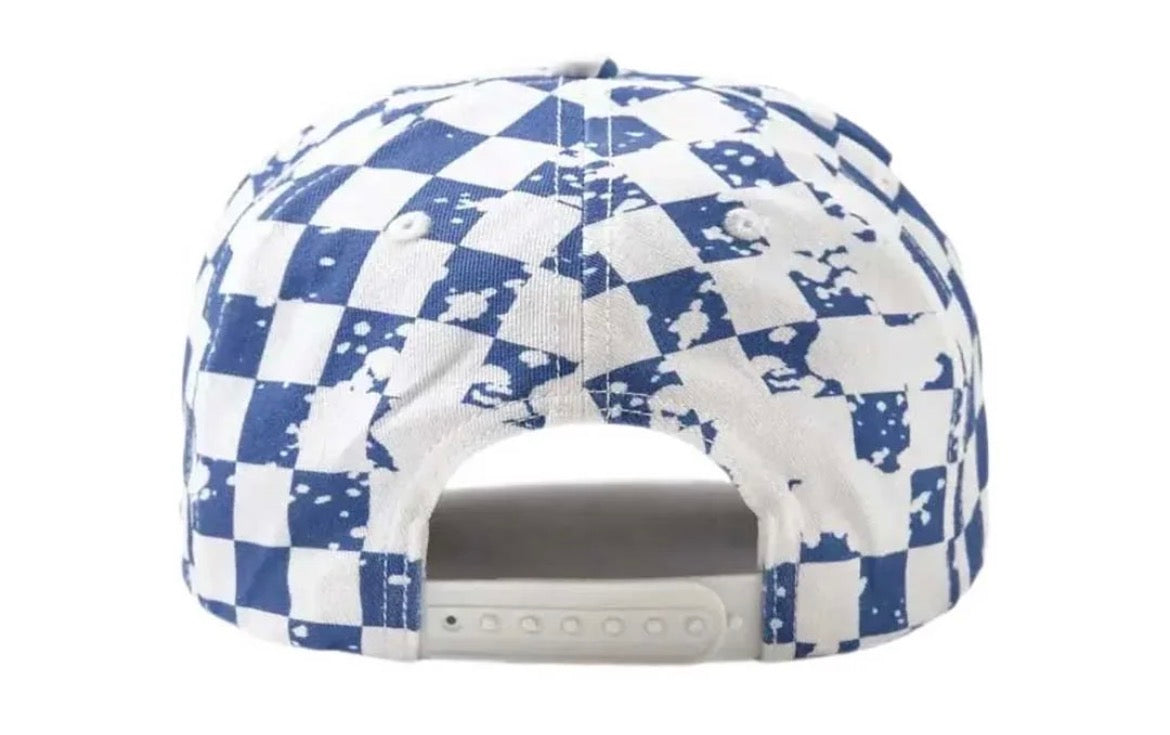 Vale Forever Checkers VSX Blue White Hat