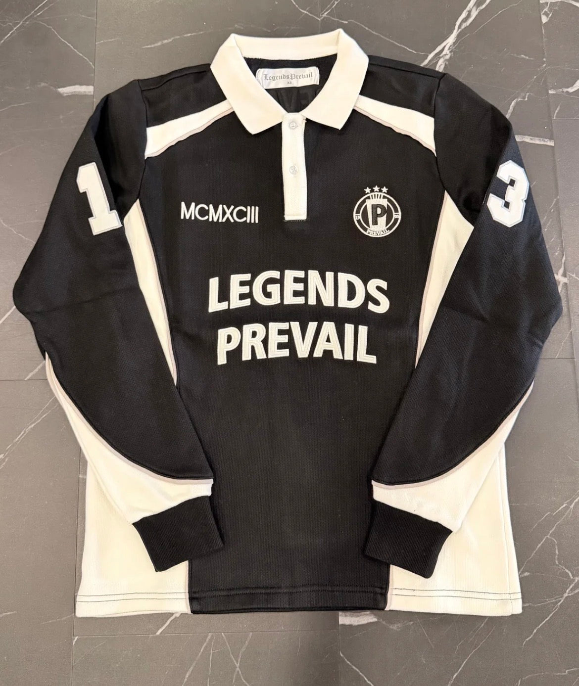 Legends Prevail Heavy Rugby (BLACK)