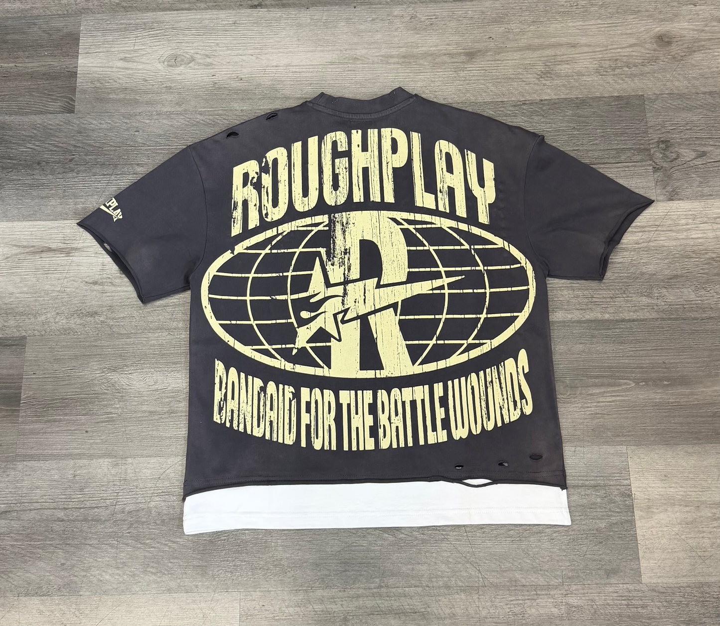 Roughplay skeleton on fire