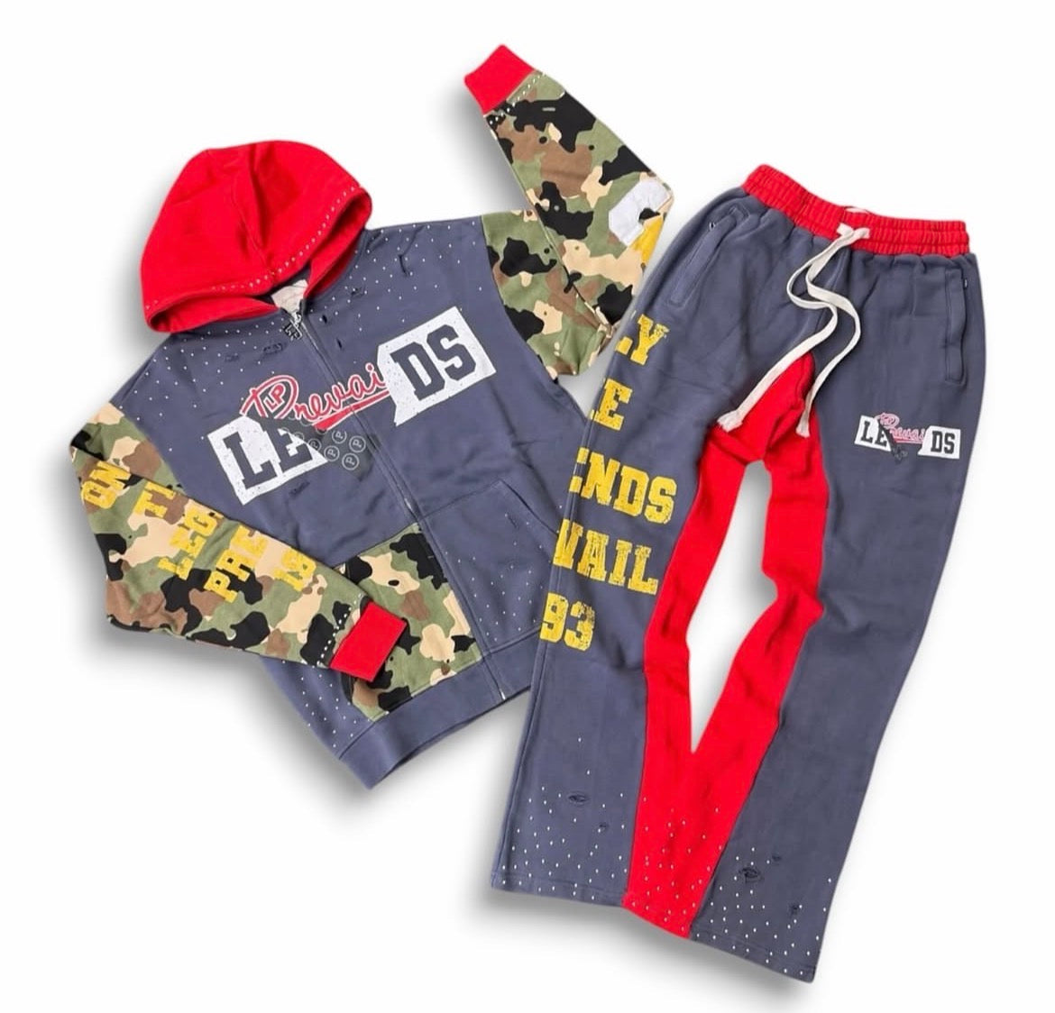 Legends Prevail Camo Sweatsuit