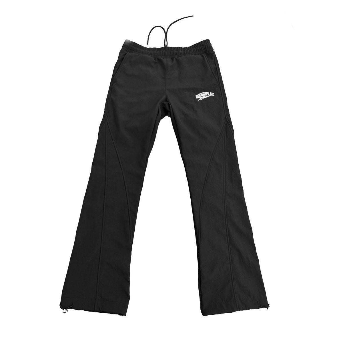 ROUGH PLAY BLACK TRACKPANTS