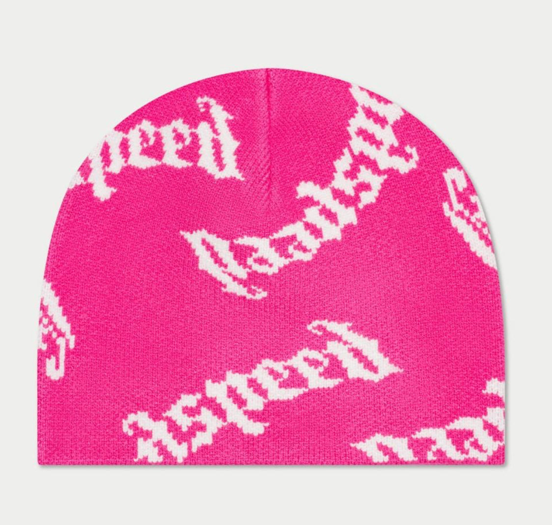 OG Logo Studded Beanie (PINK)