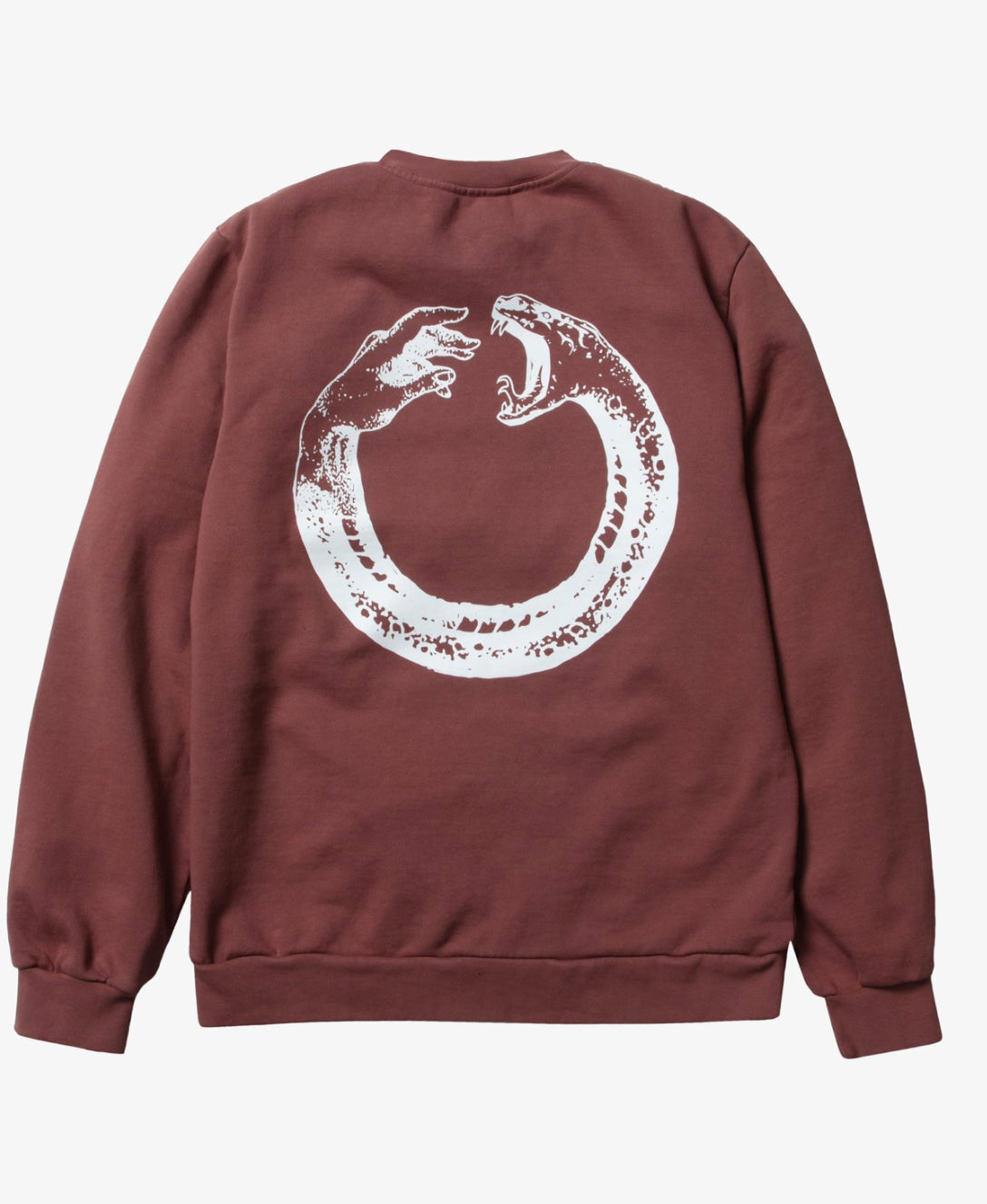 Art Meets Chaos Crewneck (Burgundy)