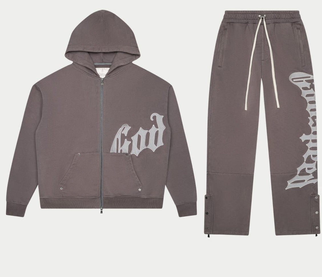 OG Logo Sweatsuit v2 (Stone Grey)