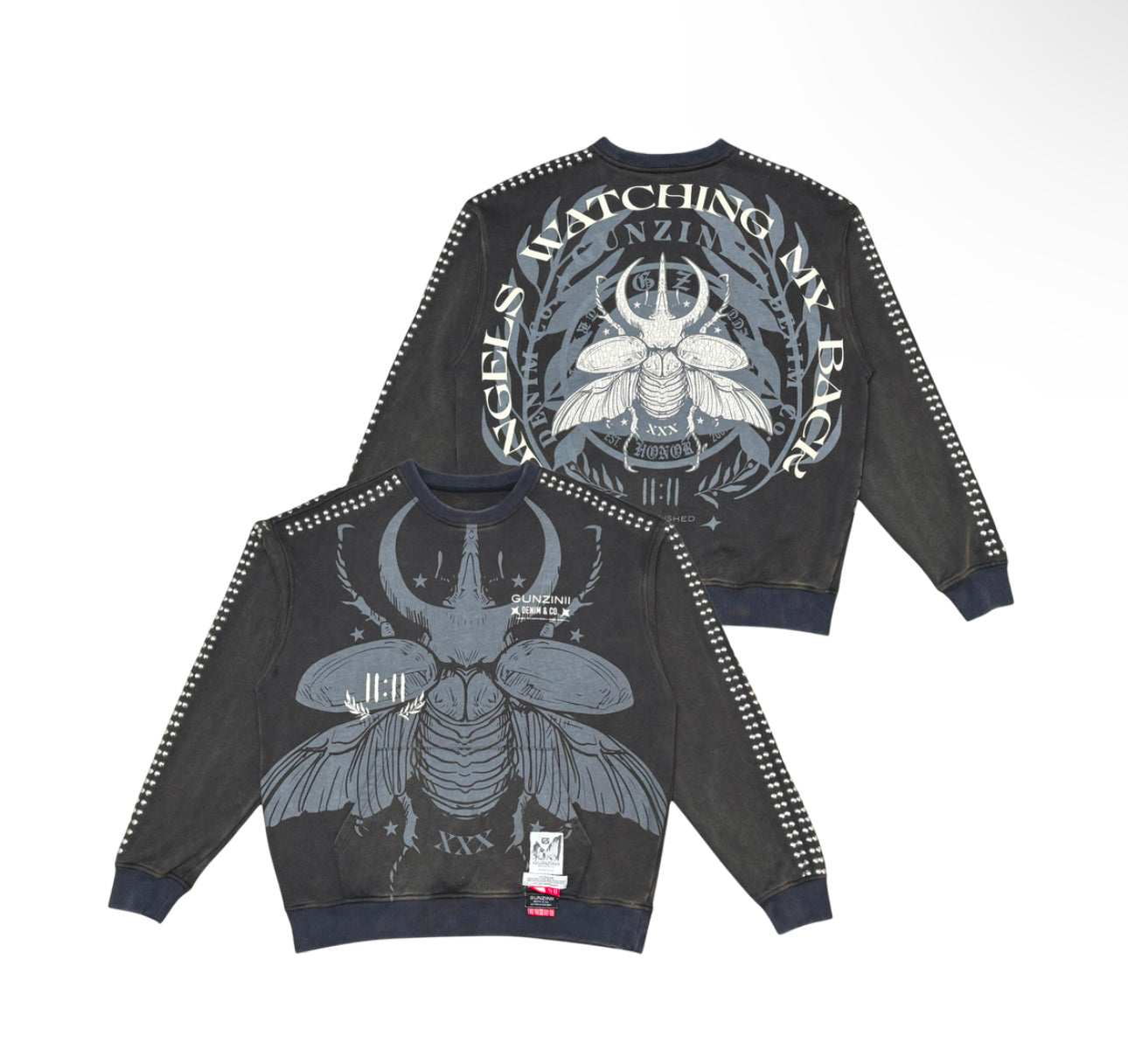 Gunzini Vintage Black LongSleeve