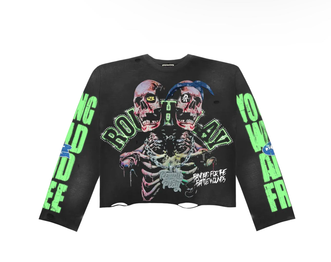 RoughPlay Double Skull Long Sleeve