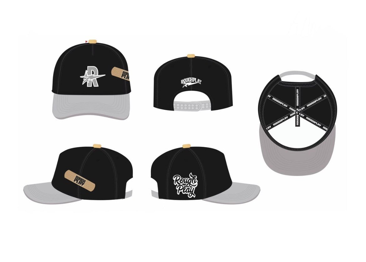 Roughplay Hat (Black/Silver)