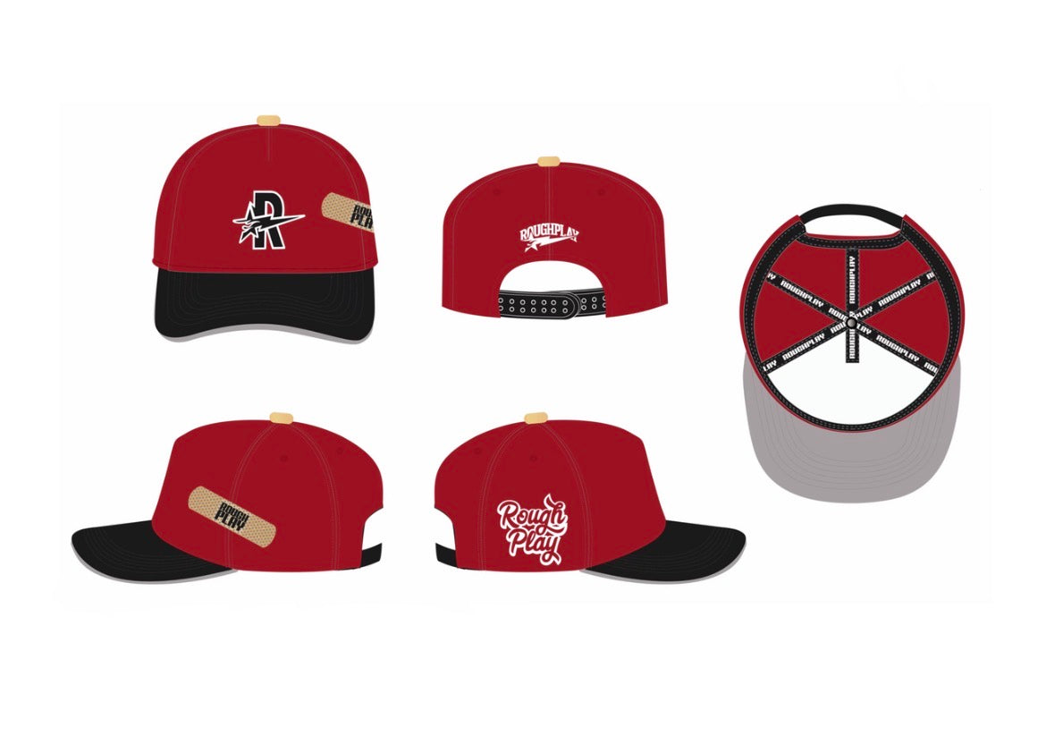 Roughplay Hat (Red/Black)