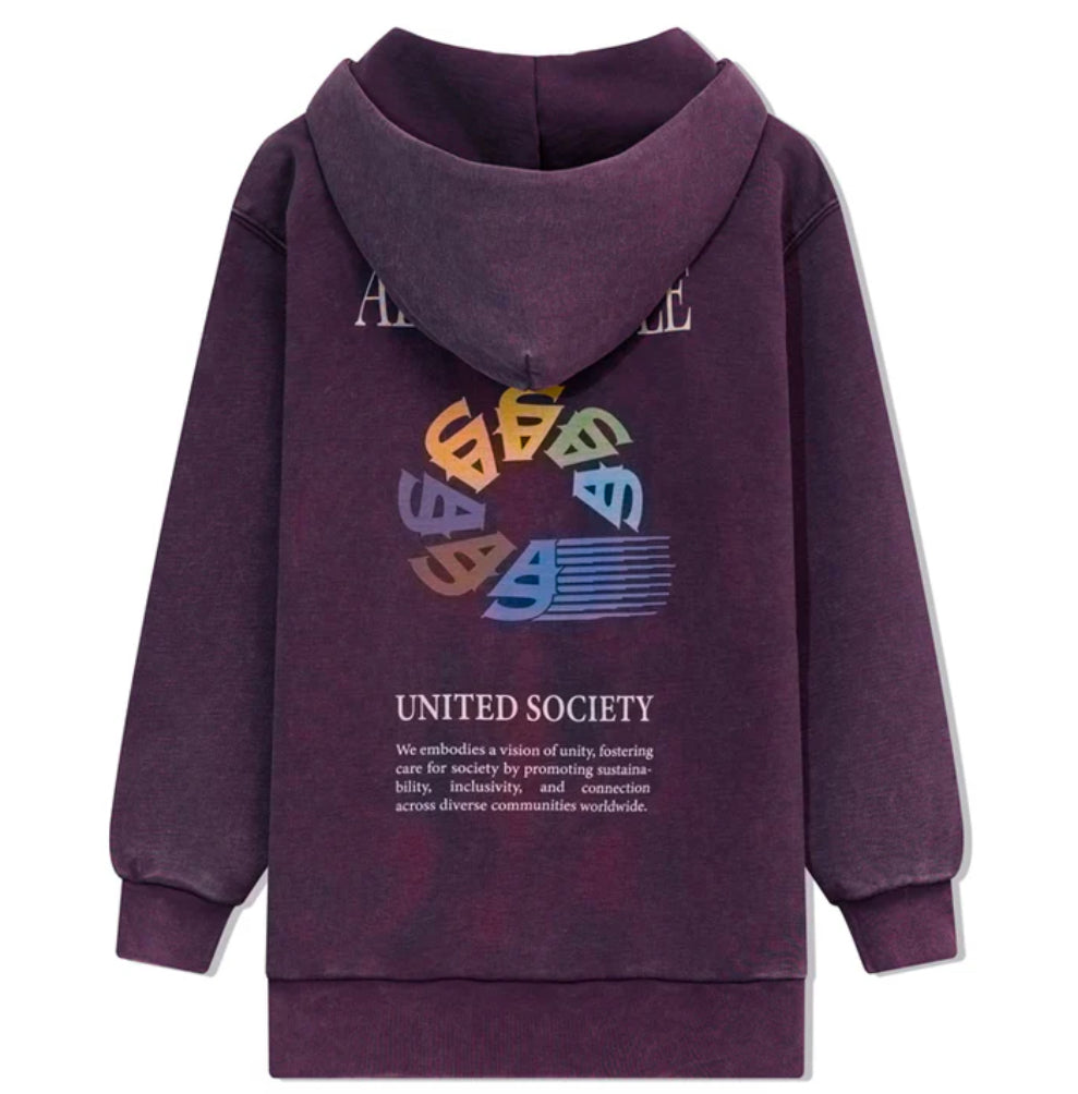 Surri Hood Dress Wine