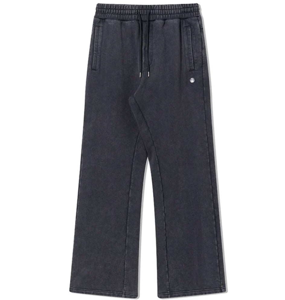 Frida Wide Leg Sweatpants Black