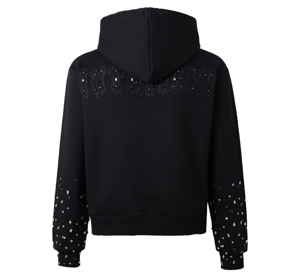 Lost Intricacy Blackout Patch Zip Up