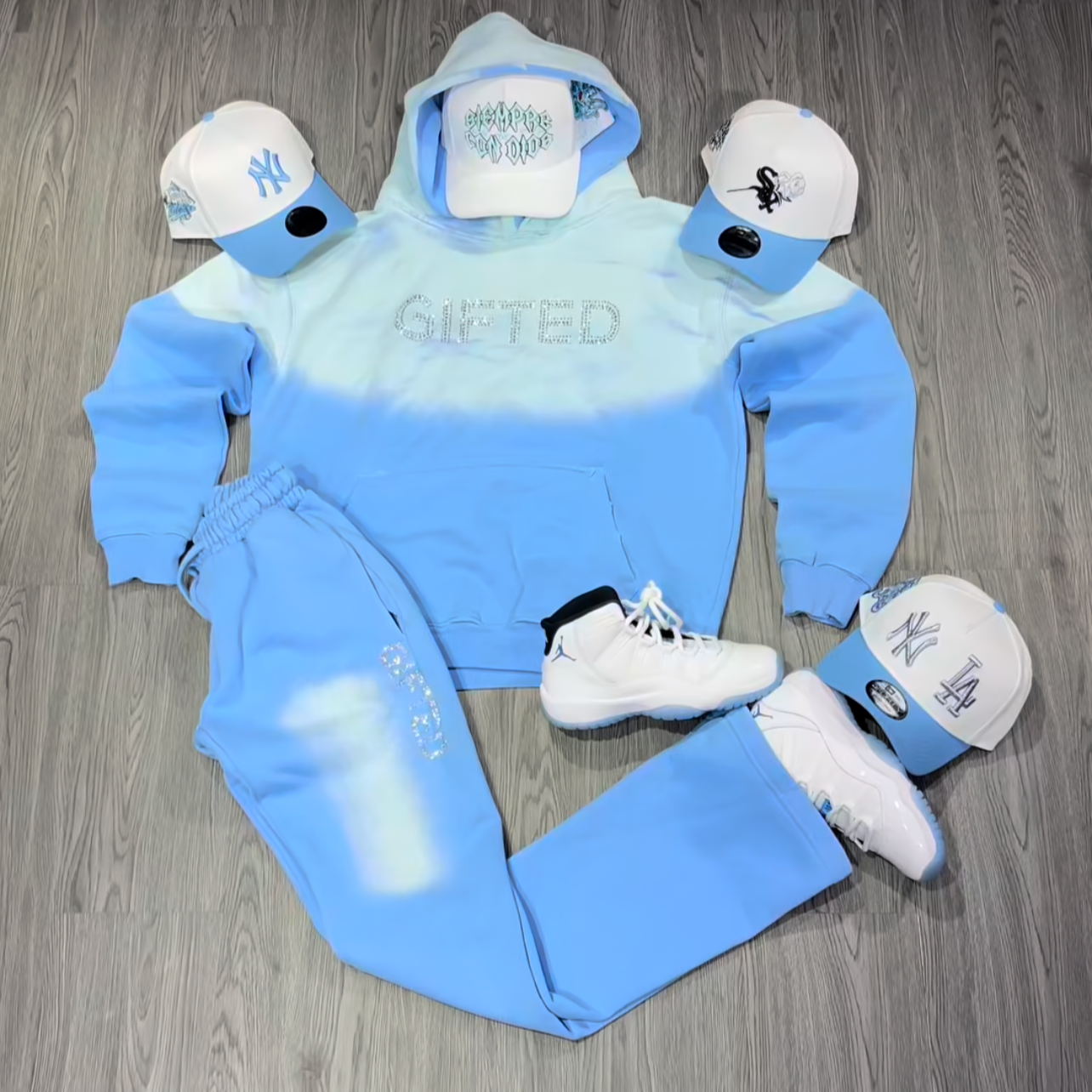 Gifted SweatSuit Baby Blue