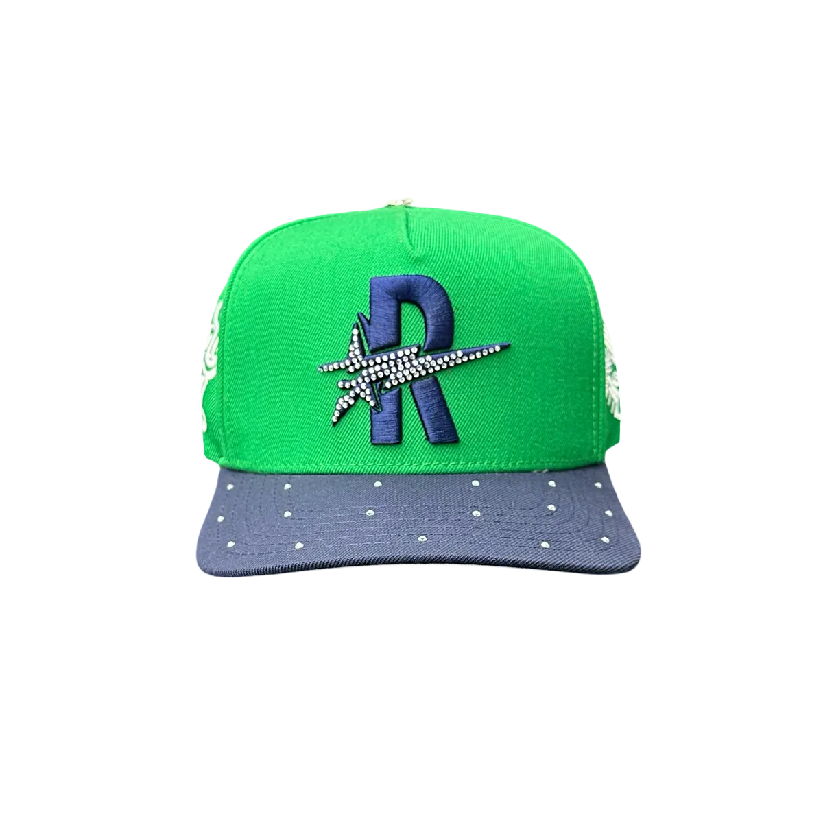 RoughPlay🩹SnapBack (Grn X Nvy)
