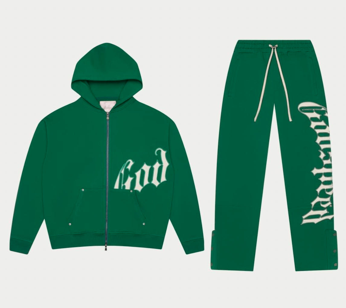 Godspeed OG Logo Sweatsuit v2 (Green)
