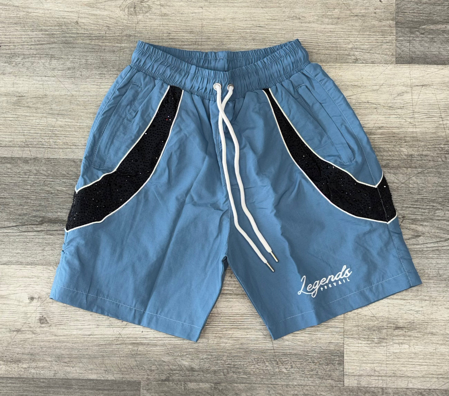 Legends Prevail Windbreakers short set Dusty/Blue