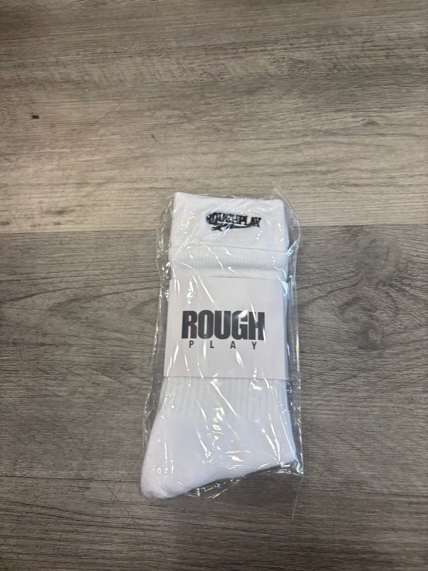 Roughplay socks white/black