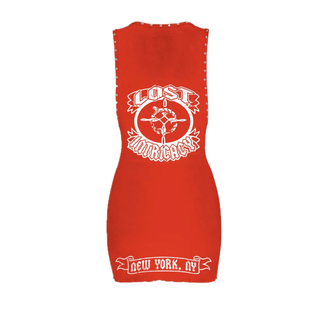 Lost Intricacy Red Icon Dress