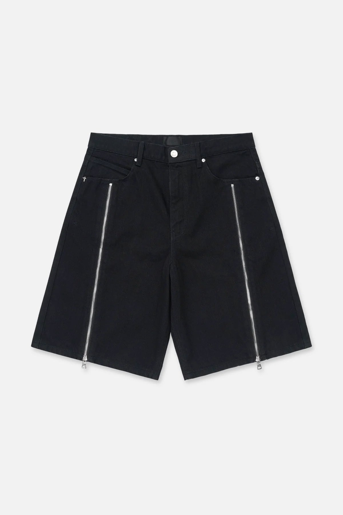 RTA CALEB DENIM SHORT | BLACK