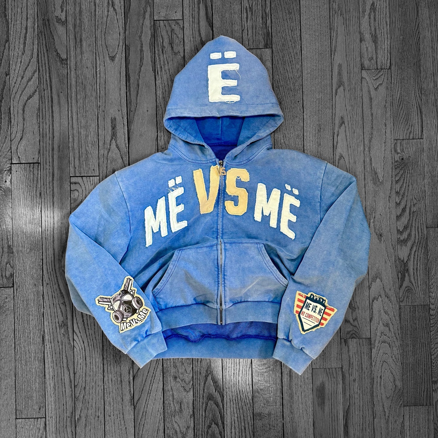 Me Vs Me Studios ZipUp Blue