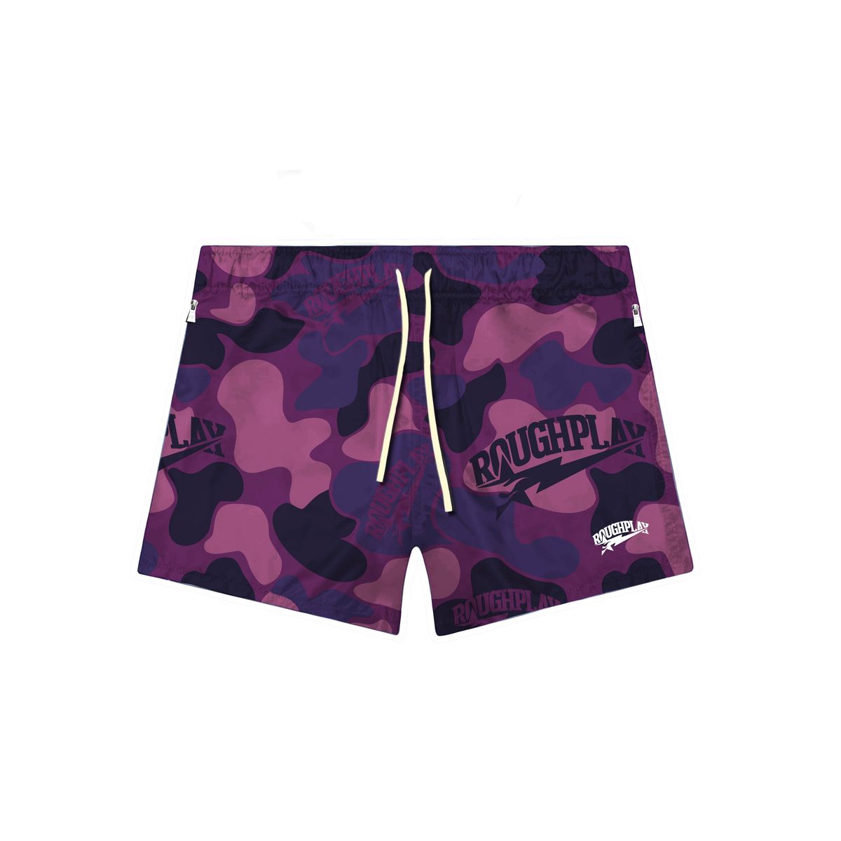 ROUGHPLAY CAMO SHORTS PURPLE