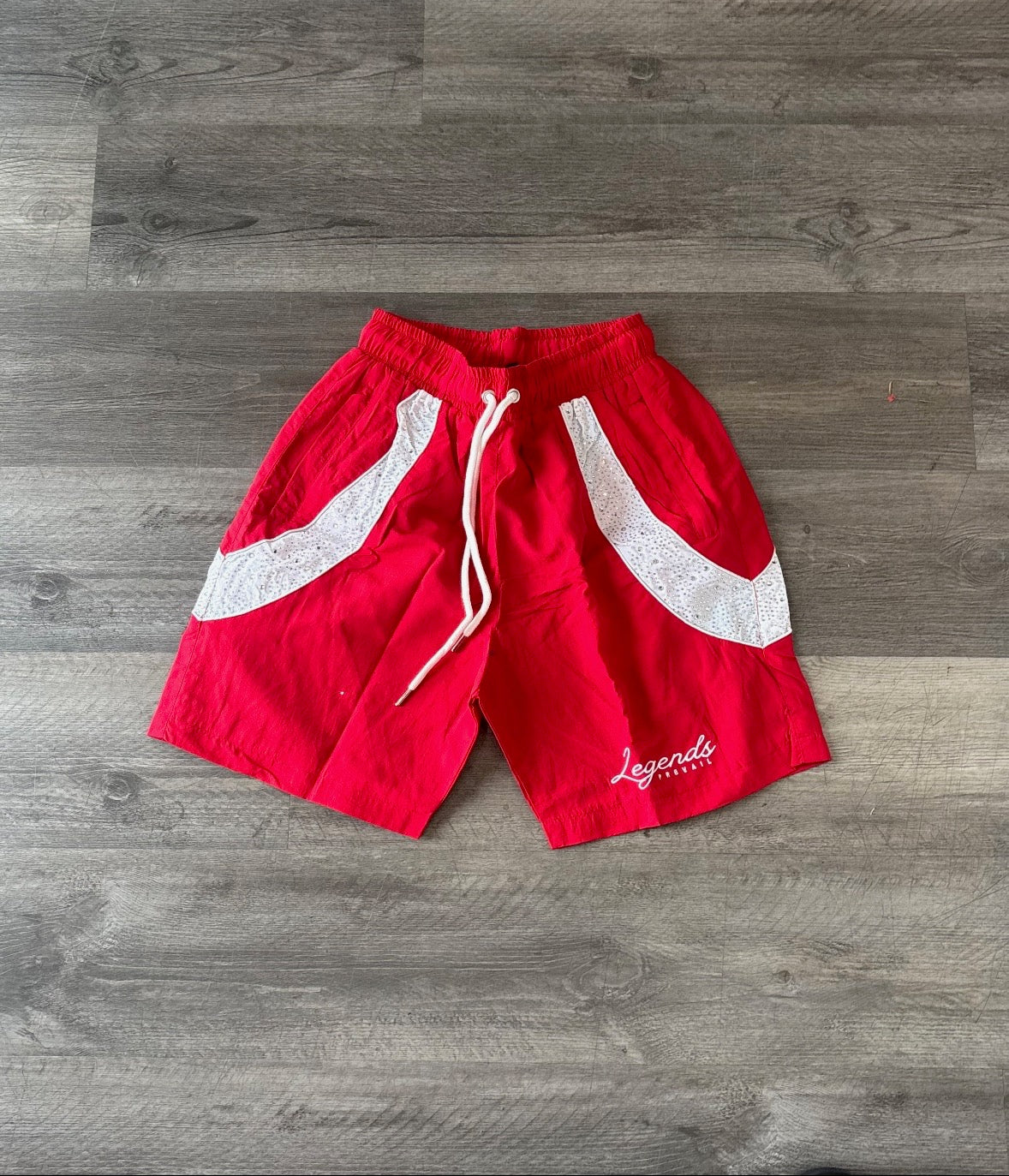 Legends Prevail Windbreakers short set Red