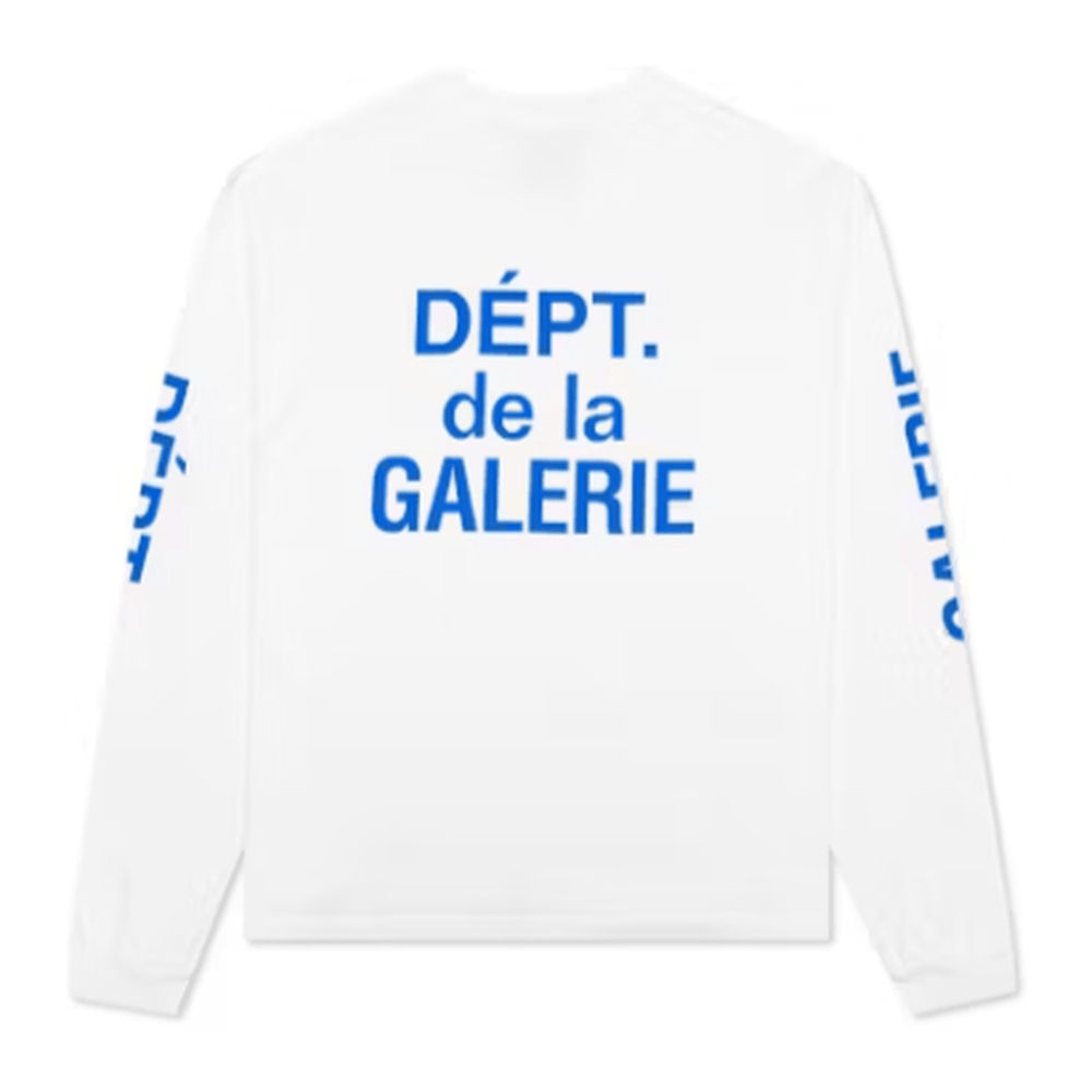 Gallery Dept. French Collector L/S Tee White Blue