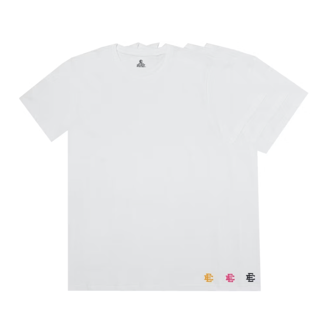 Eric Emanuel EE T-shirt 3 Pack White