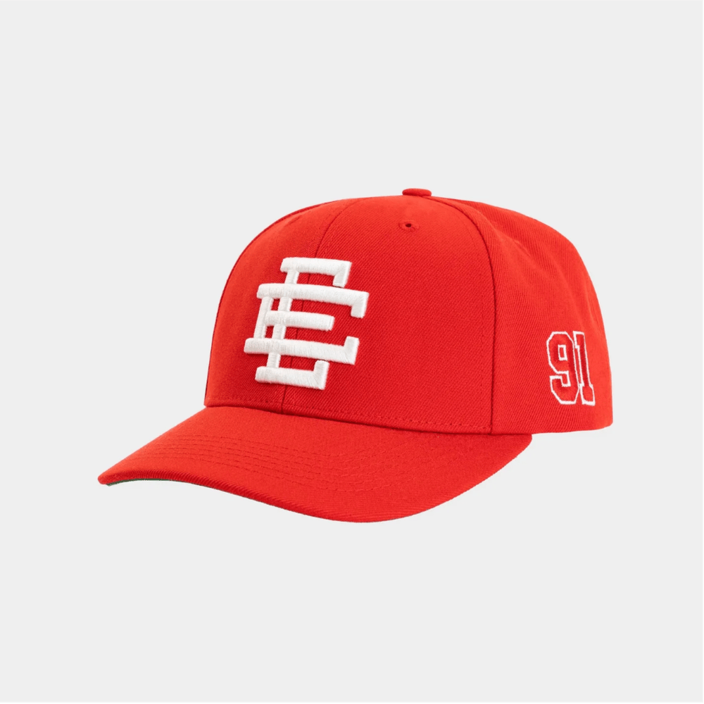 Eric Emanuel Red Basic Snapback Hat