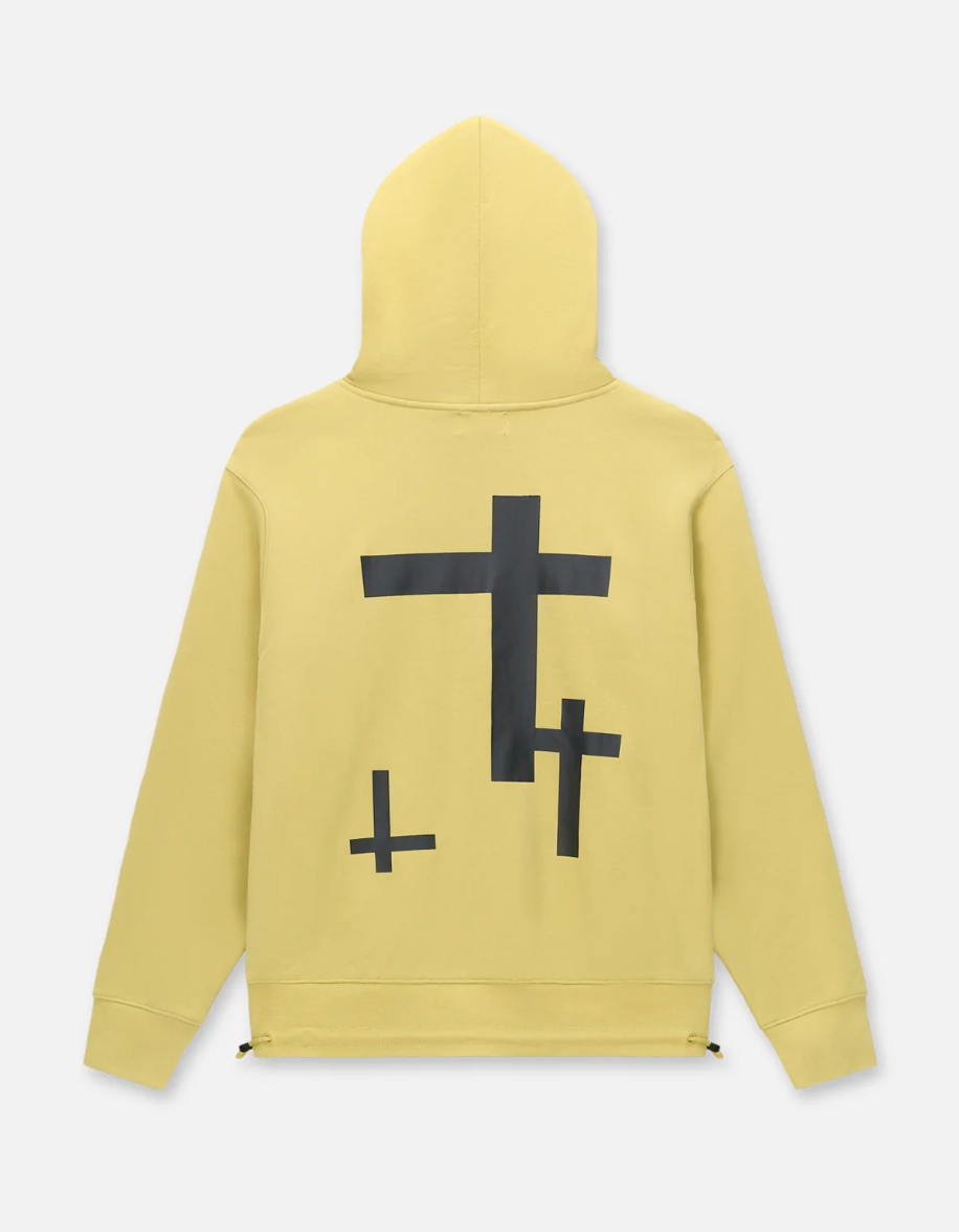 RTA JORDAN OVERSIZED HOODIE | SAGE YELLOW FLYER