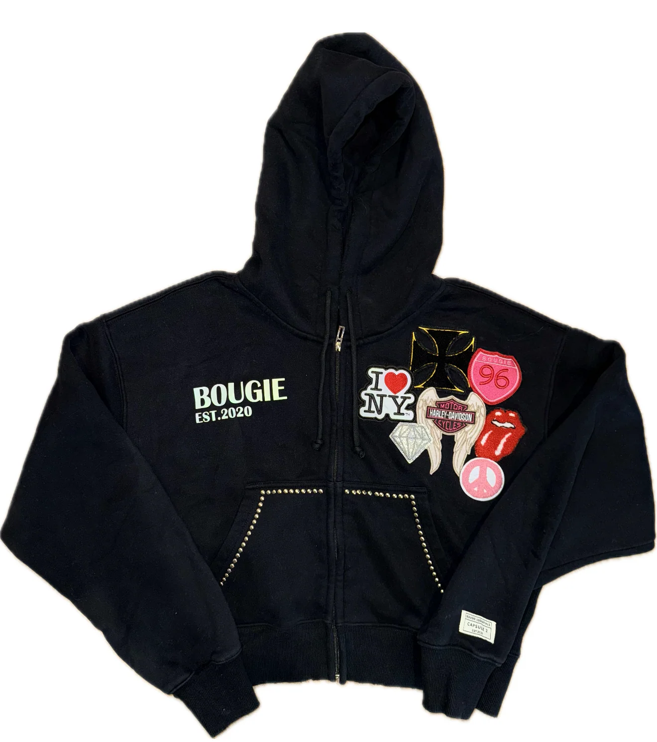 Bougie the Brand Muse Black Hoodie