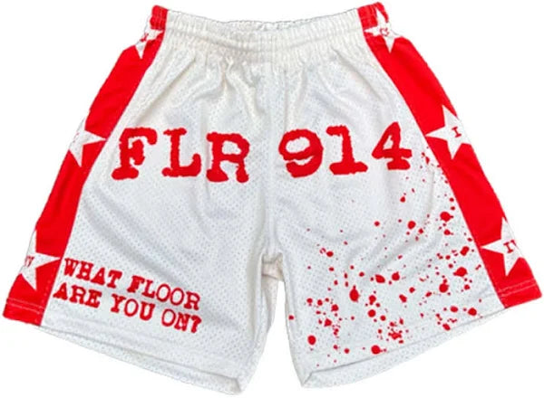Floor 914 All Star Mesh Shorts cream