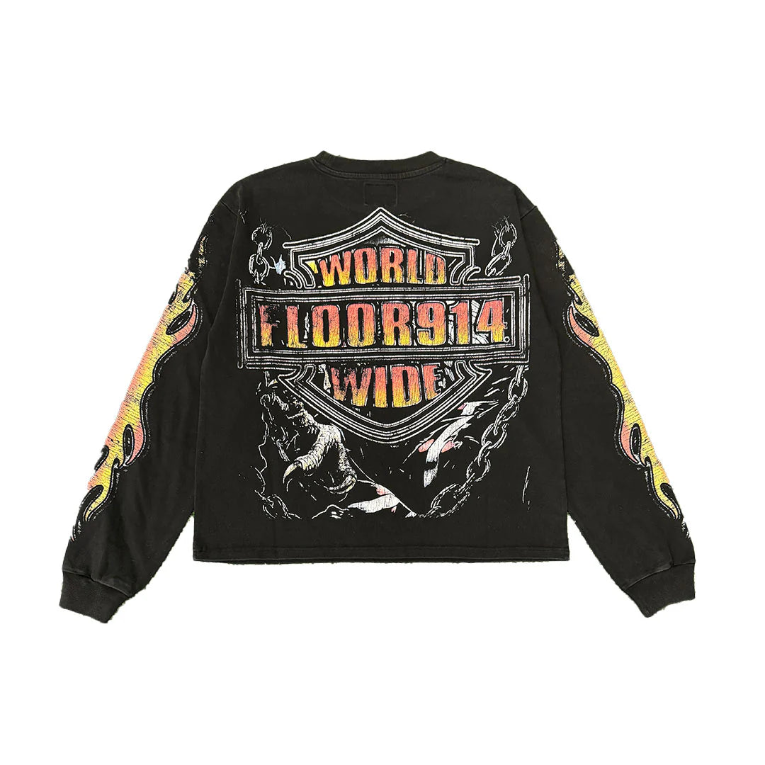 Floor 914 Sky Striker Long Sleeve black